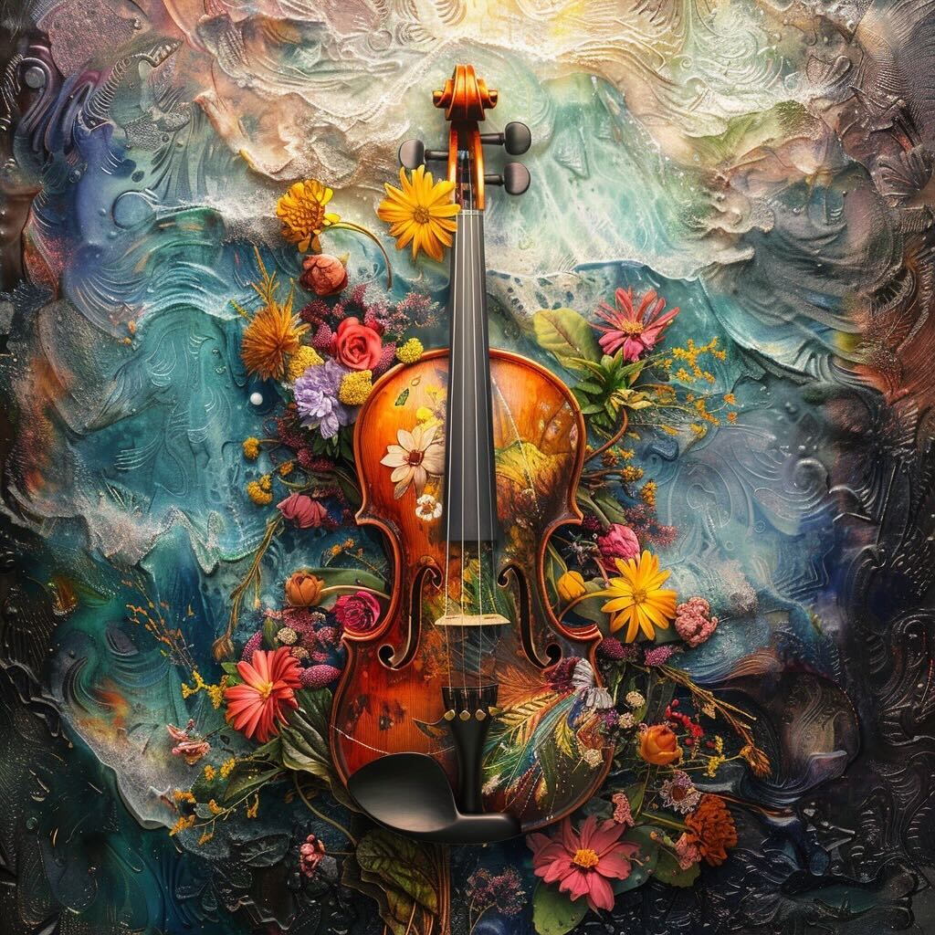 a violin